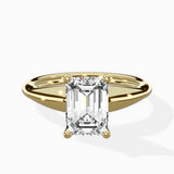 Classic Four Prong Solitaire Ring Engagement Ring