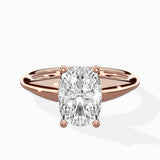 Classic Four Prong Solitaire Ring Engagement Ring