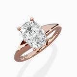 Classic Four Prong Solitaire Ring Engagement Ring