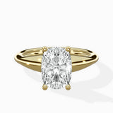 Classic Four Prong Solitaire Ring Engagement Ring