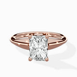 Classic Four Prong Solitaire Ring Engagement Ring