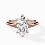Classic Four Prong Solitaire Ring Engagement Ring
