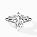 Classic Four Prong Solitaire Ring Engagement Ring