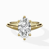 Classic Four Prong Solitaire Ring Engagement Ring