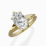Classic Four Prong Solitaire Ring Engagement Ring