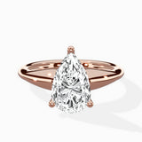Classic Four Prong Solitaire Ring Engagement Ring