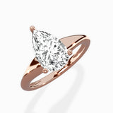 Classic Four Prong Solitaire Ring Engagement Ring