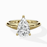Classic Four Prong Solitaire Ring Engagement Ring