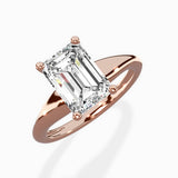 Classic Four Prong Solitaire Ring Engagement Ring