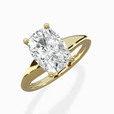 Classic Four Prong Solitaire Ring Engagement Ring