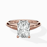 Classic Four Prong Solitaire Ring Engagement Ring