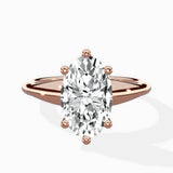 Classic Four Prong Solitaire Ring Engagement Ring