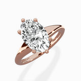 Classic Four Prong Solitaire Ring Engagement Ring