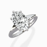 Classic Four Prong Solitaire Ring Engagement Ring