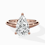 Classic Four Prong Solitaire Ring Engagement Ring