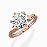 Classic Four Prong Solitaire Ring Engagement Ring