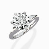 Classic Four Prong Solitaire Ring Engagement Ring