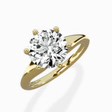 Classic Four Prong Solitaire Ring Engagement Ring
