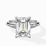 Classic Four Prong Solitaire Ring Engagement Ring