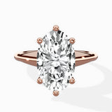 Classic Four Prong Solitaire Ring Engagement Ring