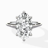 Classic Four Prong Solitaire Ring Engagement Ring