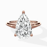 Classic Four Prong Solitaire Ring Engagement Ring