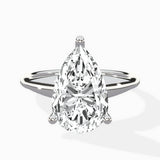 Classic Four Prong Solitaire Ring Engagement Ring