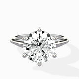 Classic Four Prong Solitaire Ring Engagement Ring