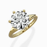 Classic Four Prong Solitaire Ring Engagement Ring