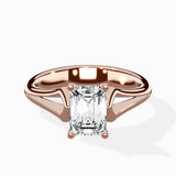 Cathedral Arch Solitaire Ring Engagement Ring
