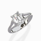 Cathedral Arch Solitaire Ring Engagement Ring