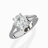 Cathedral Arch Solitaire Ring Engagement Ring