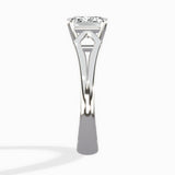 Cathedral Arch Solitaire Ring Engagement Ring