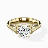 Cathedral Arch Solitaire Ring Engagement Ring