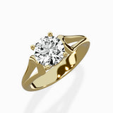 Cathedral Arch Solitaire Ring Engagement Ring