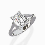 Cathedral Arch Solitaire Ring Engagement Ring