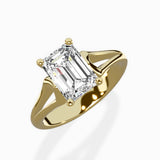 Cathedral Arch Solitaire Ring Engagement Ring