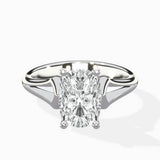 Cathedral Arch Solitaire Ring Engagement Ring