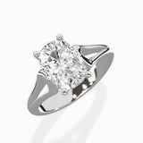 Cathedral Arch Solitaire Ring Engagement Ring
