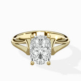 Cathedral Arch Solitaire Ring Engagement Ring