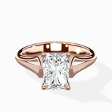 Cathedral Arch Solitaire Ring Engagement Ring