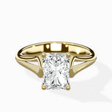 Cathedral Arch Solitaire Ring Engagement Ring