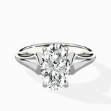 Cathedral Arch Solitaire Ring Engagement Ring