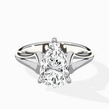 Cathedral Arch Solitaire Ring Engagement Ring
