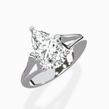 Cathedral Arch Solitaire Ring Engagement Ring