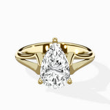 Cathedral Arch Solitaire Ring Engagement Ring