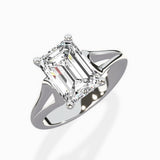 Cathedral Arch Solitaire Ring Engagement Ring