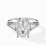 Cathedral Arch Solitaire Ring Engagement Ring