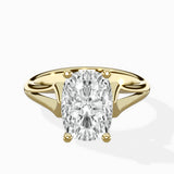 Cathedral Arch Solitaire Ring Engagement Ring