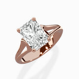 Cathedral Arch Solitaire Ring Engagement Ring